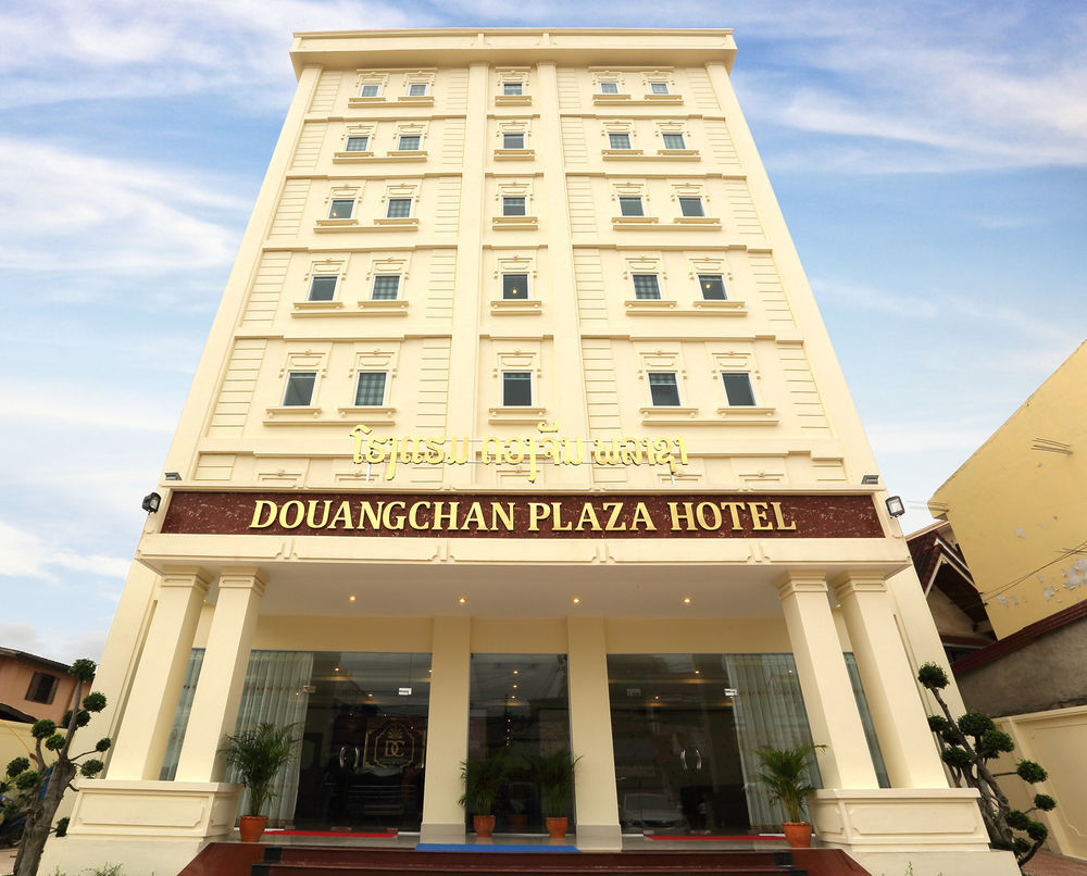 Douangchan Plaza Hotel Vientián Exterior foto
